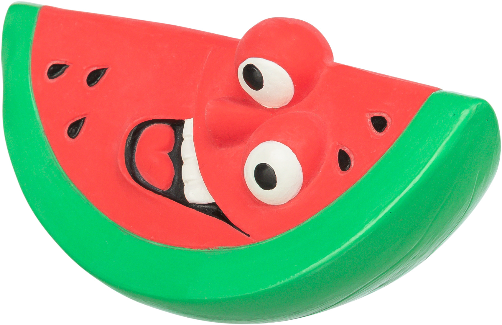 Trixie Wassermelone Latex 36209 – Handliche Melonenscheibe aus weichem Naturlatex für Welpen