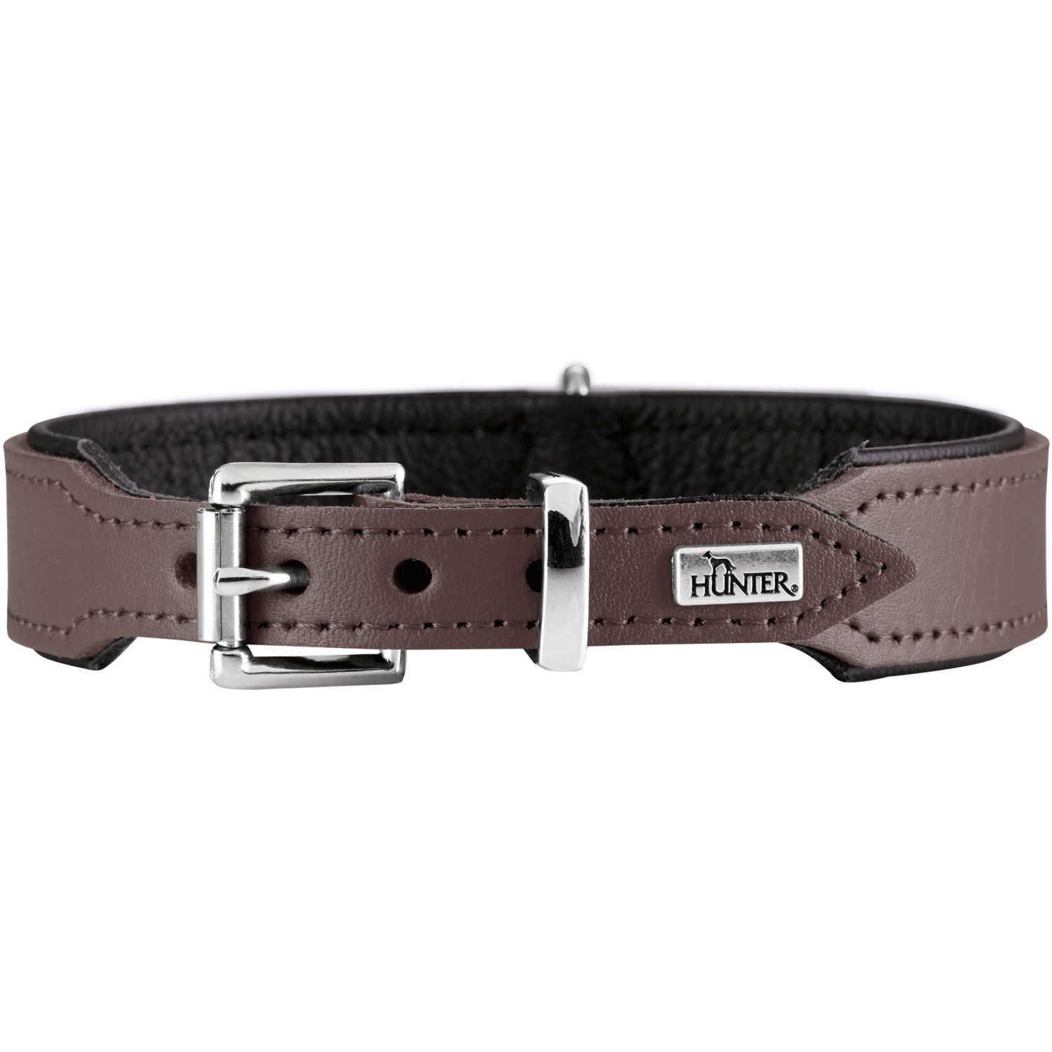 hunter-hundehalsband-halsband-basic-leder-46952-46957-tierbedarf-bvl-shop