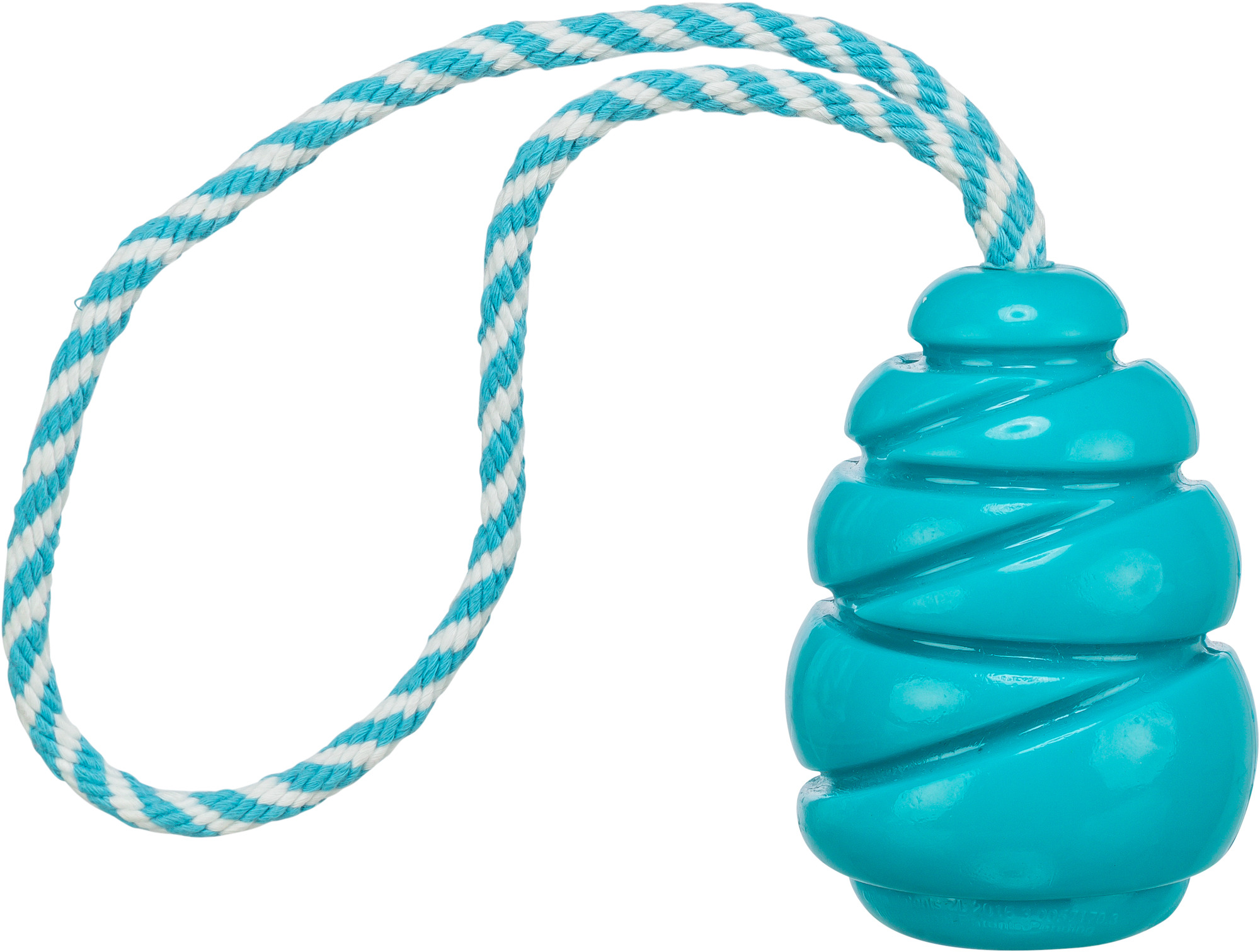 Trixie Jumper Seil 33468 – Extrem robustes Kauspielzeug XXL aus TPR mit extrastarker Wurfkordel