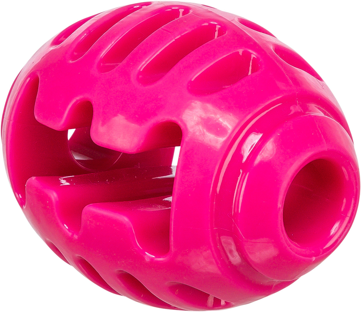Trixie Rugby TPR 33476 – Geräuschloses Rugbyei schwimmend für kleine und mittlere Rassen